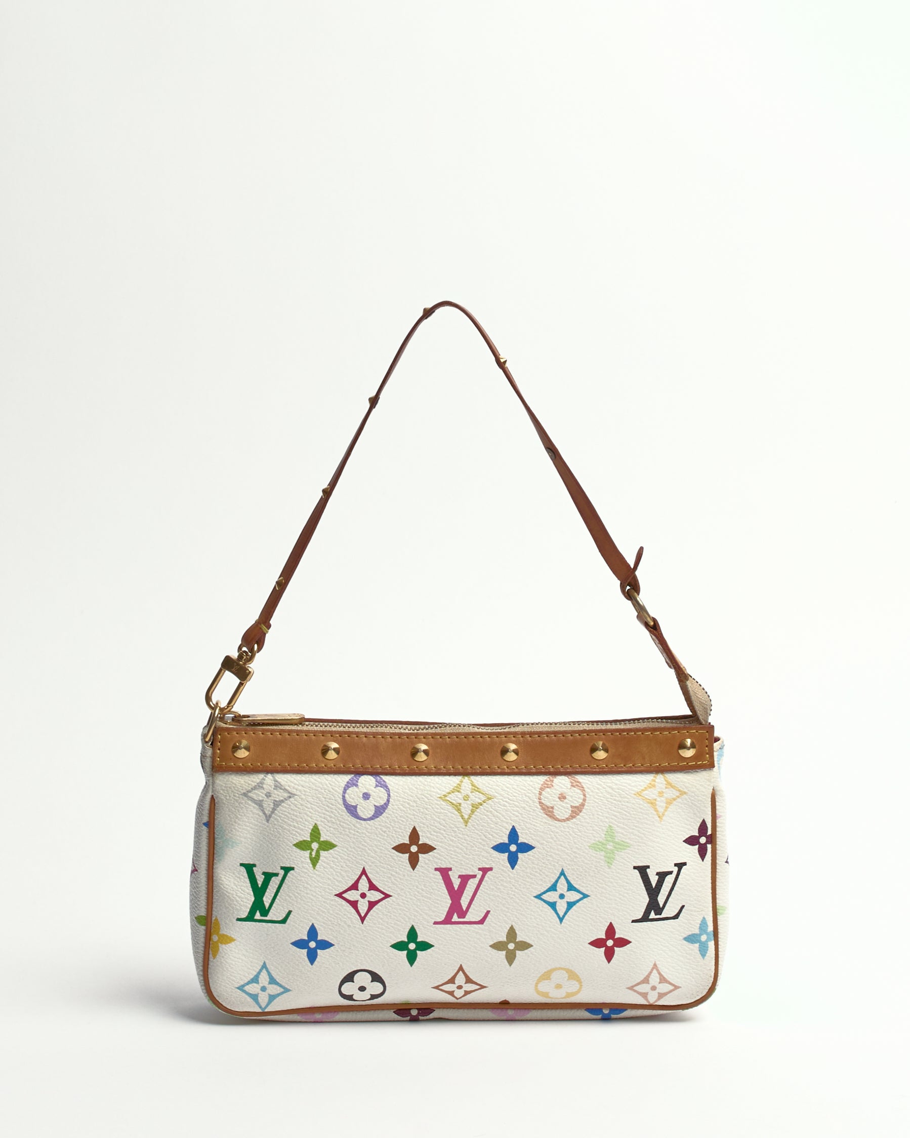 LOUIS VUITTON X TAKASHI MURAKAMI 2004 POCHETTE ACCESSOIRE BAG