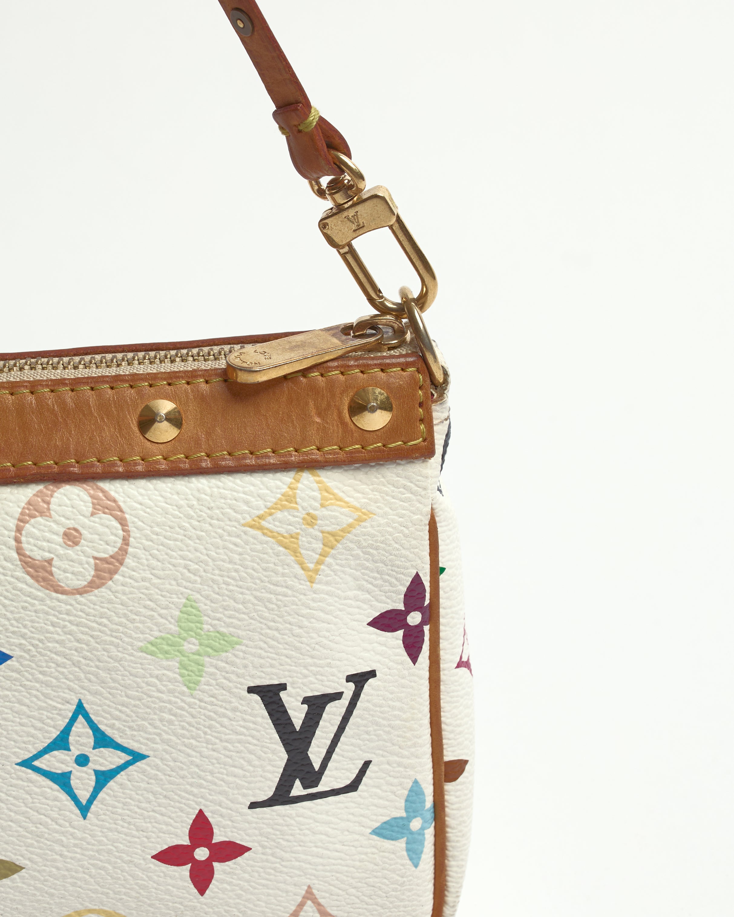 LOUIS VUITTON X TAKASHI MURAKAMI 2004 POCHETTE ACCESSOIRE BAG