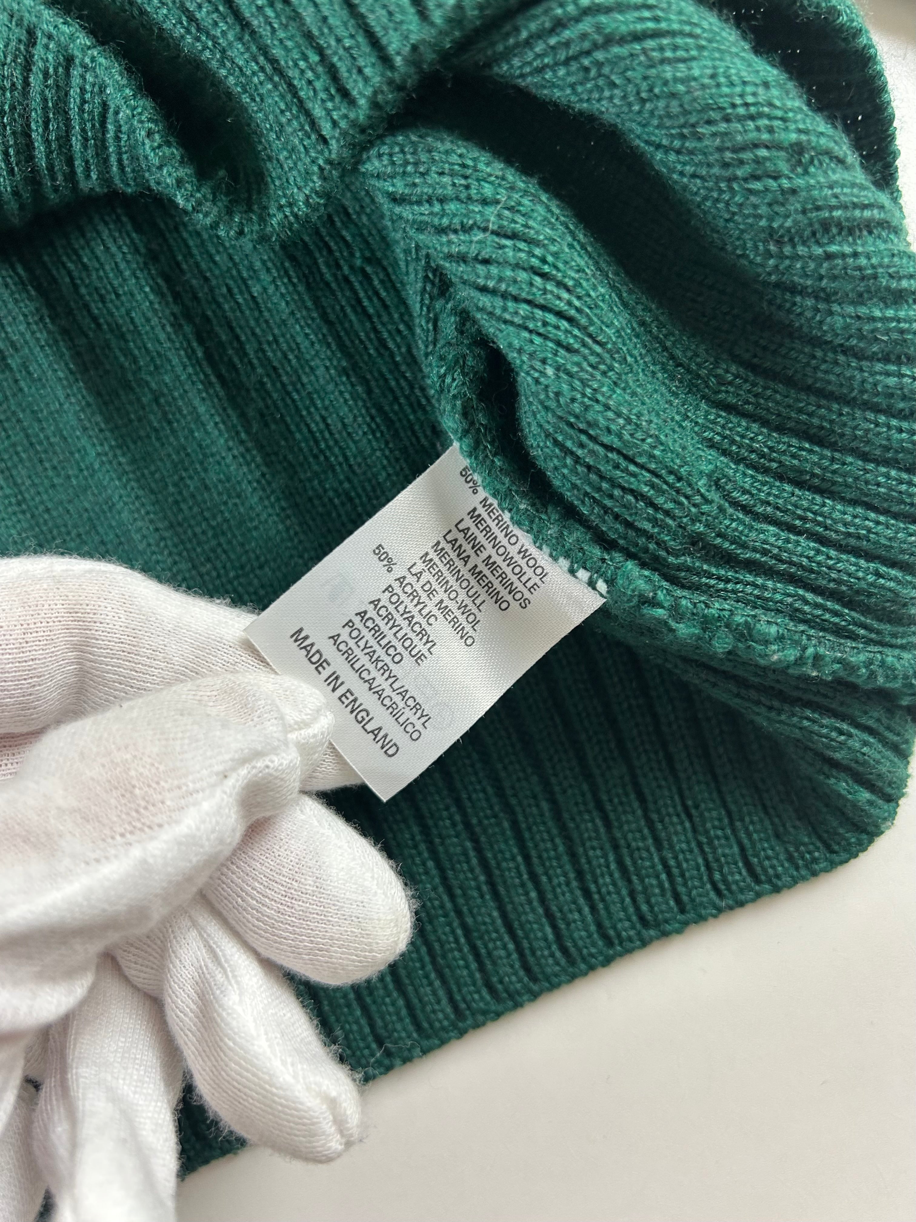 BURBERRY'S LONDON FRONT SPELL OUT KNITTED JUMPER [XL]