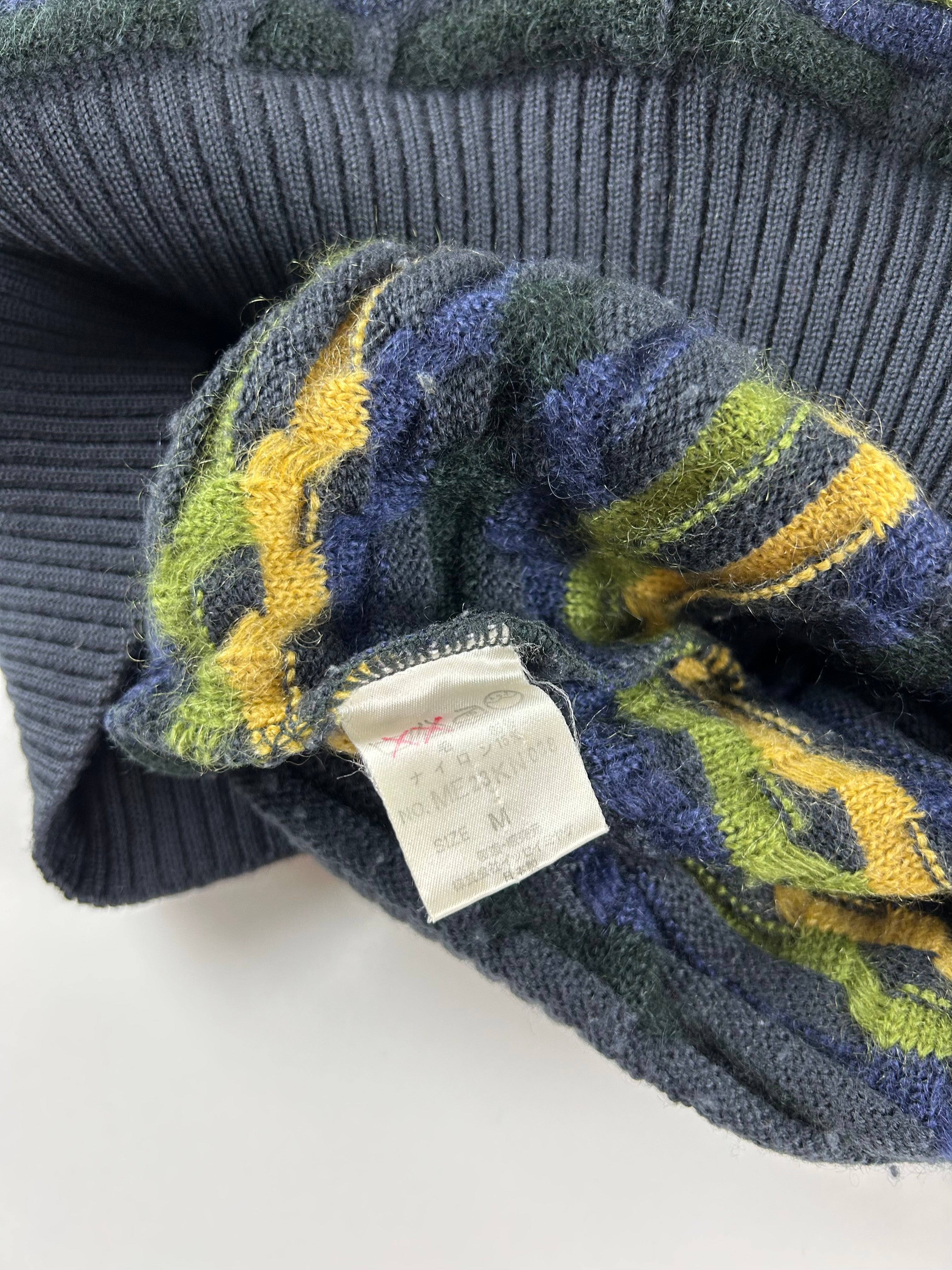 ISSEY MIYAKE 1990’S TEXTURED KNITTED SWEATER [L]
