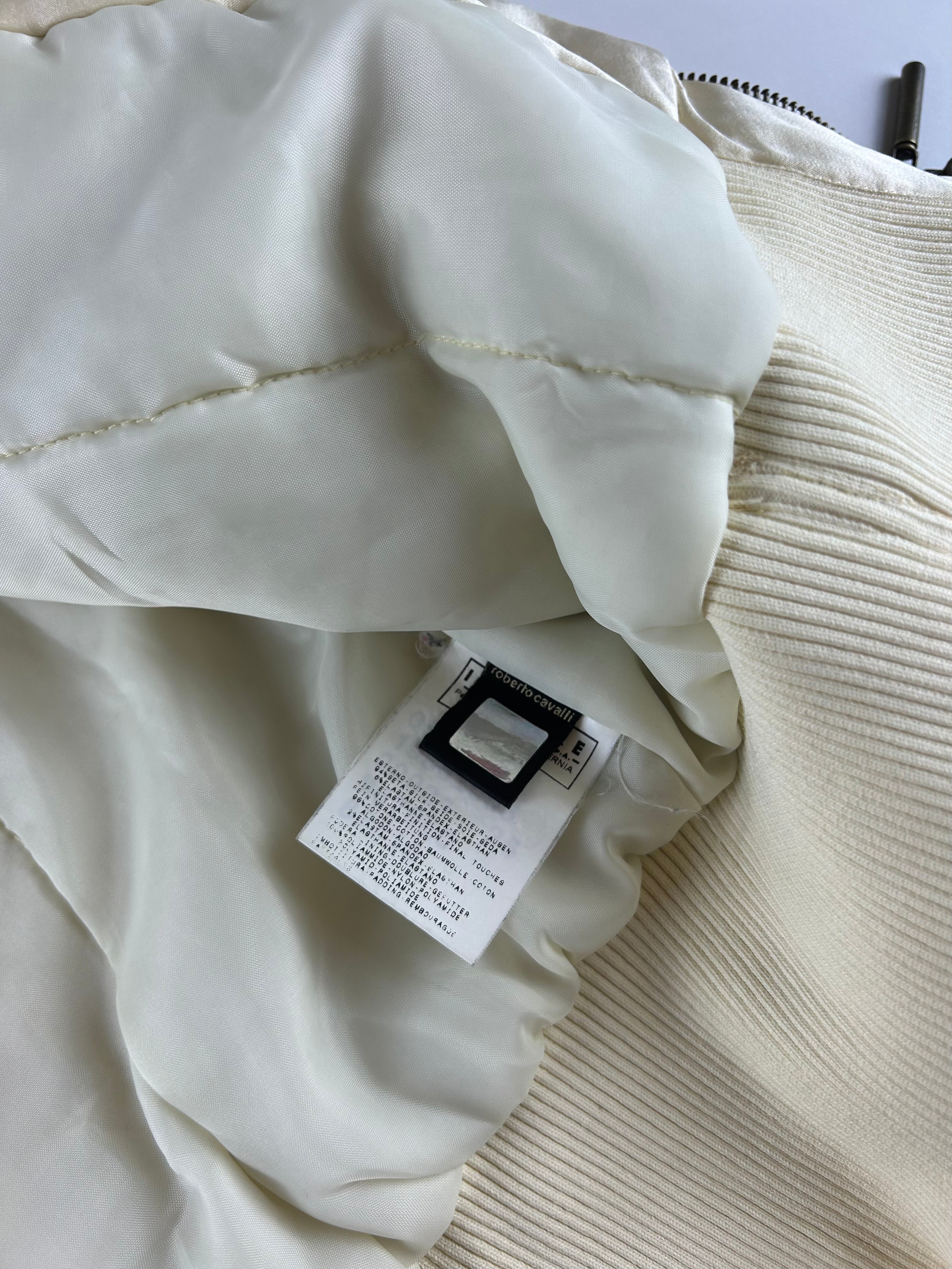 CAVALLI 2000'S PARACHUTE MULTIPOCKET BOMBER JACKET [M]