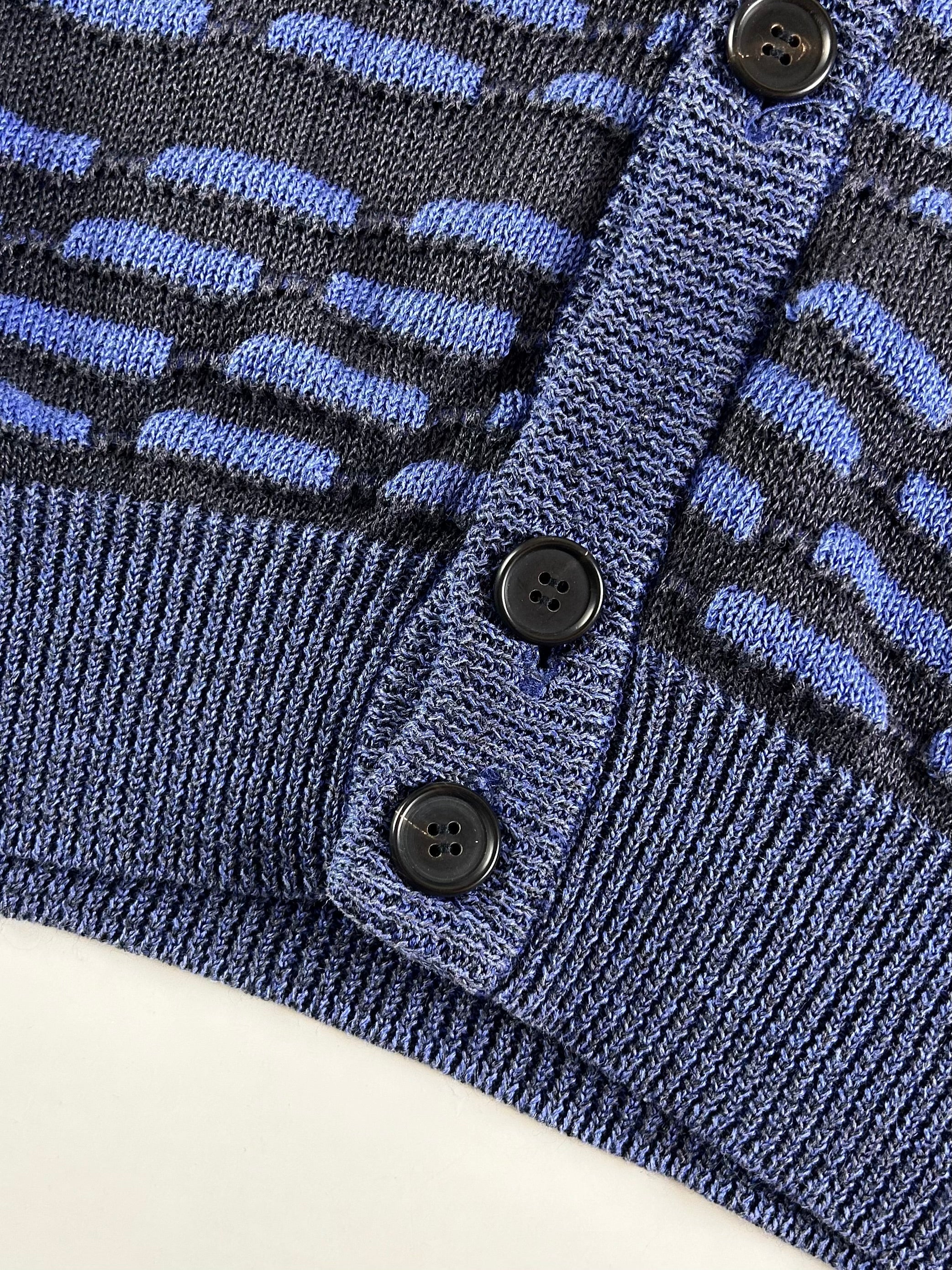 ISSEY MIYAKE MEN 1991 KNITTED CARDIGAN [M]