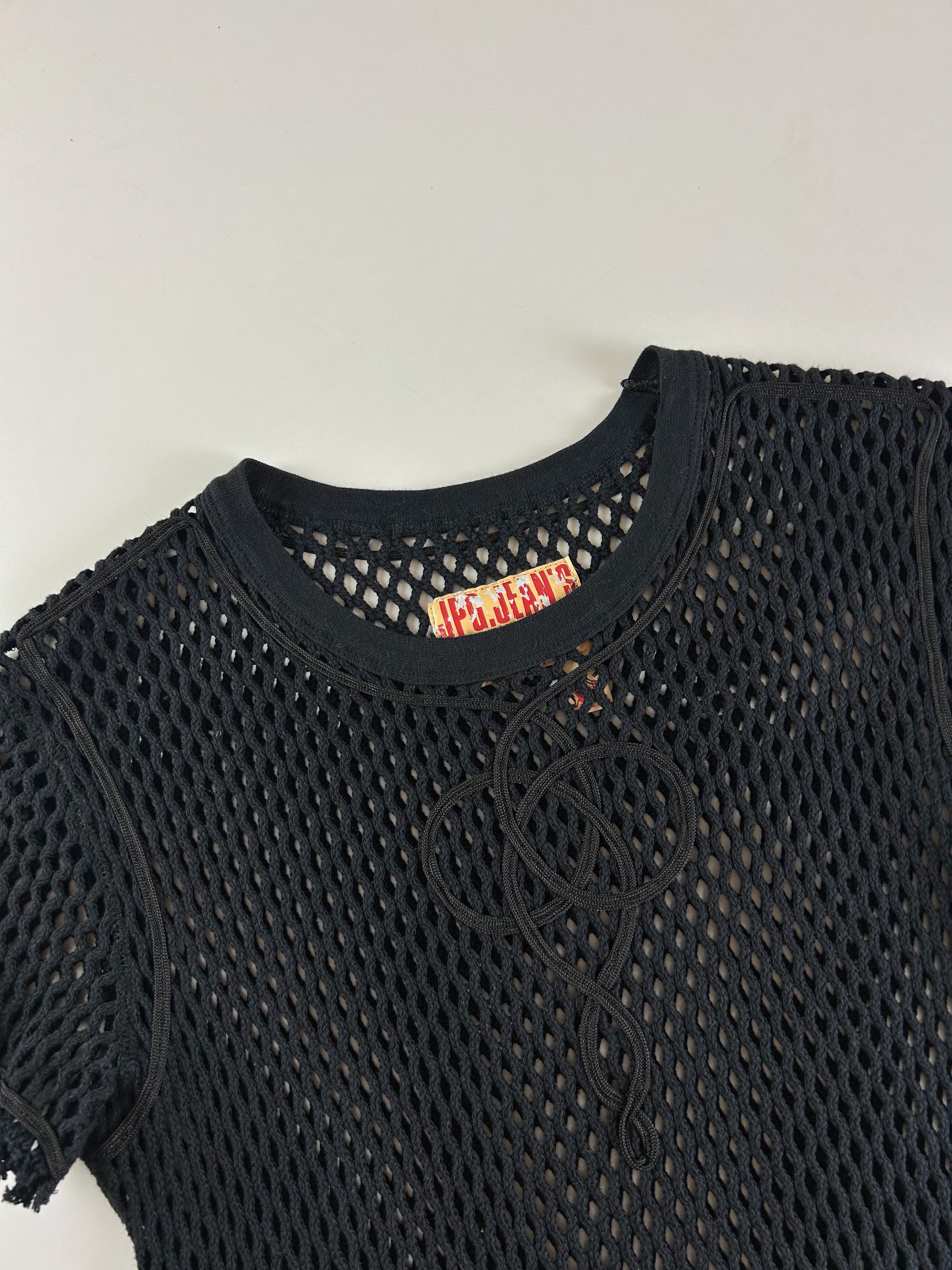 JEAN-PAUL GAULTIER JEANS PERFORATED TOP [S]