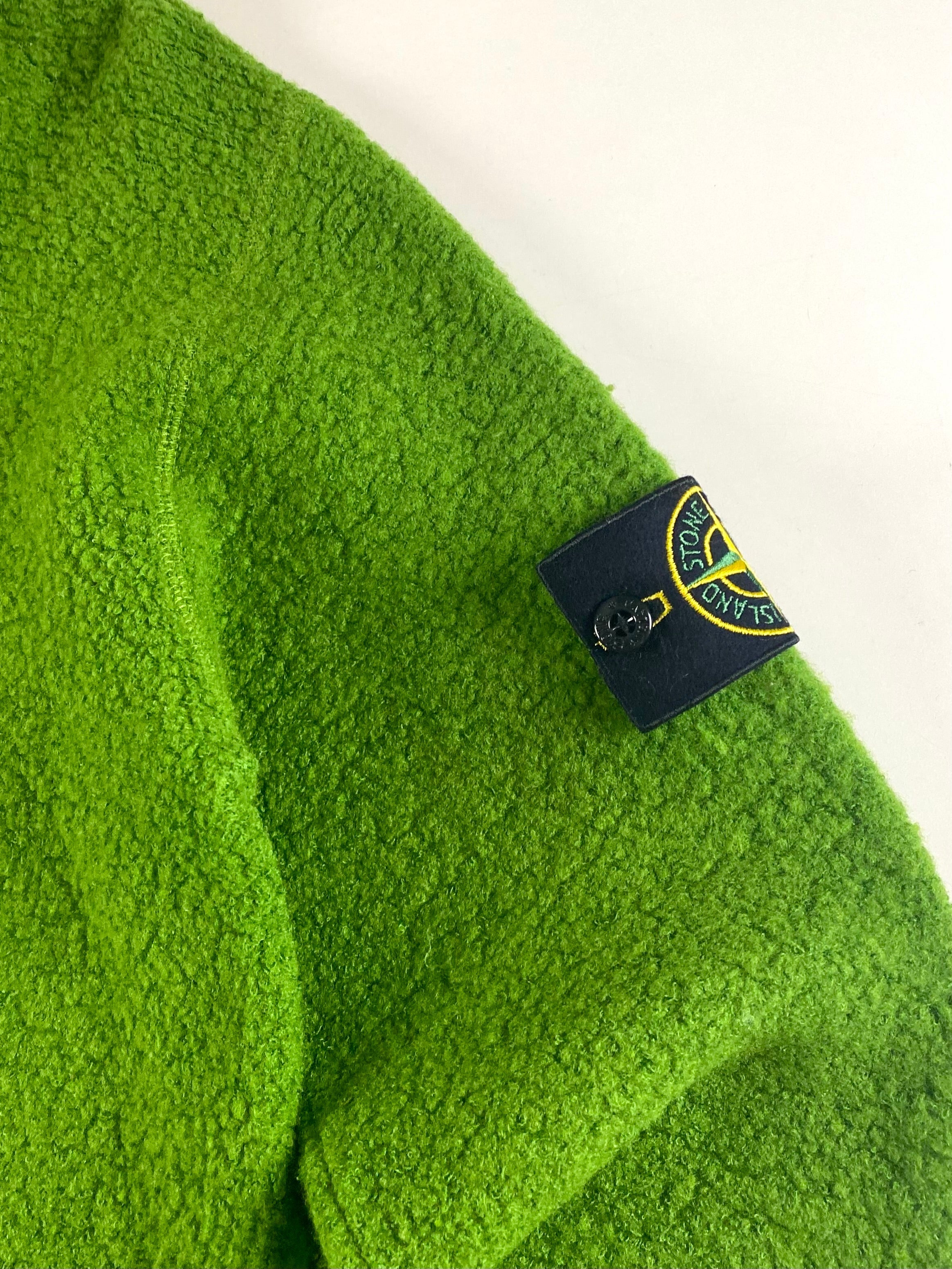 STONE ISLAND 2000'S FLEECE MOCK NECK SWEATER [M]