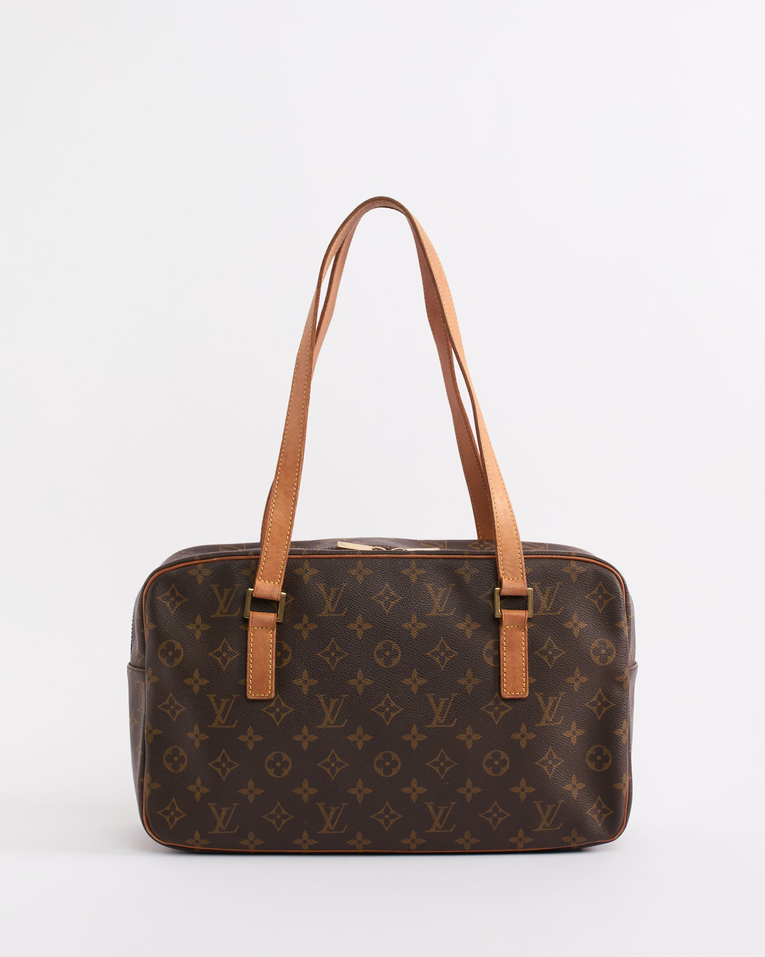 LOUIS VUITTON CITE GM COATED CANVAS SHOULDER BAG
