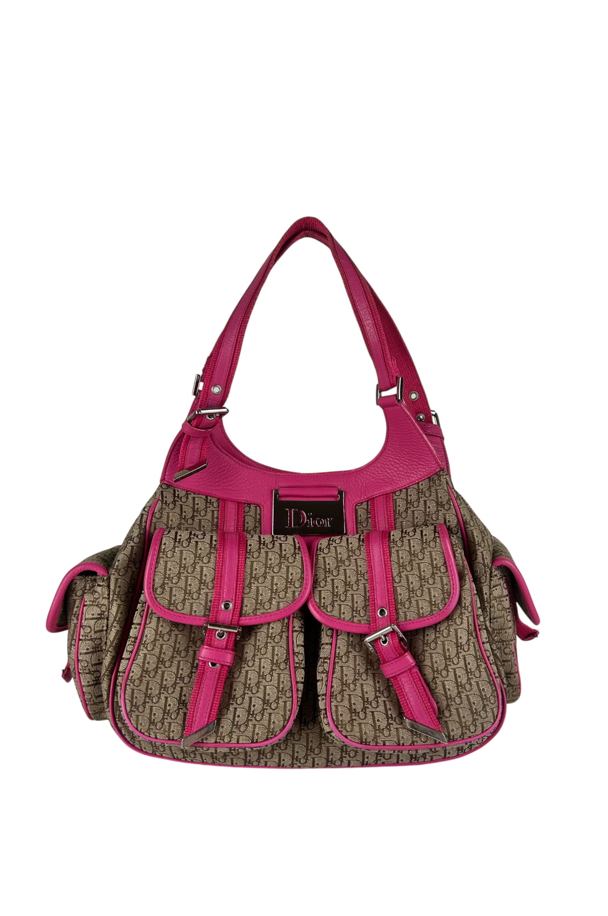 CHRISTIAN DIOR 2000'S COLUMBUS STREET CHIC TROTTER BAG