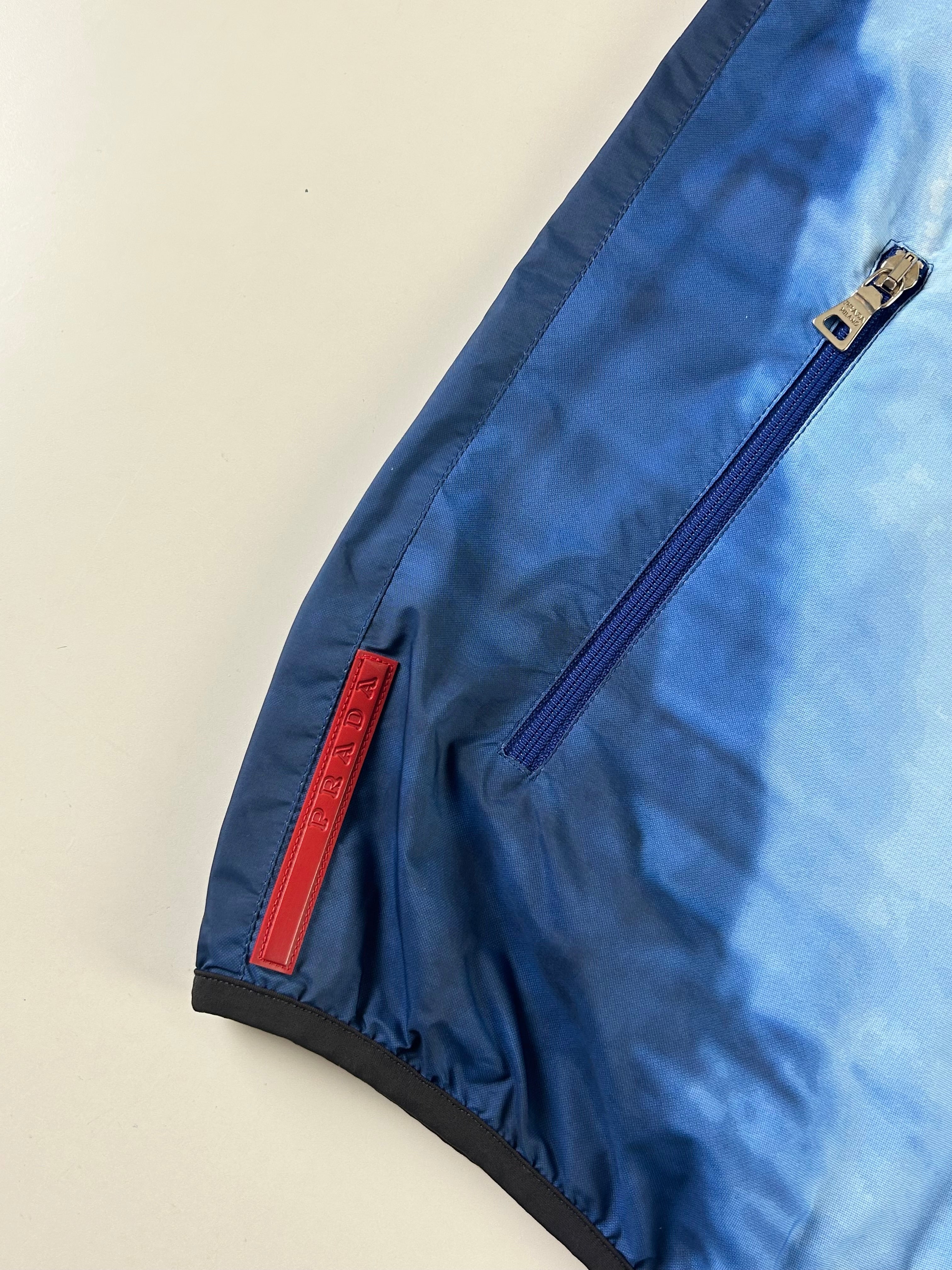 PRADA SPORT SS00 CLOUD NYLON HOODED VEST [M]
