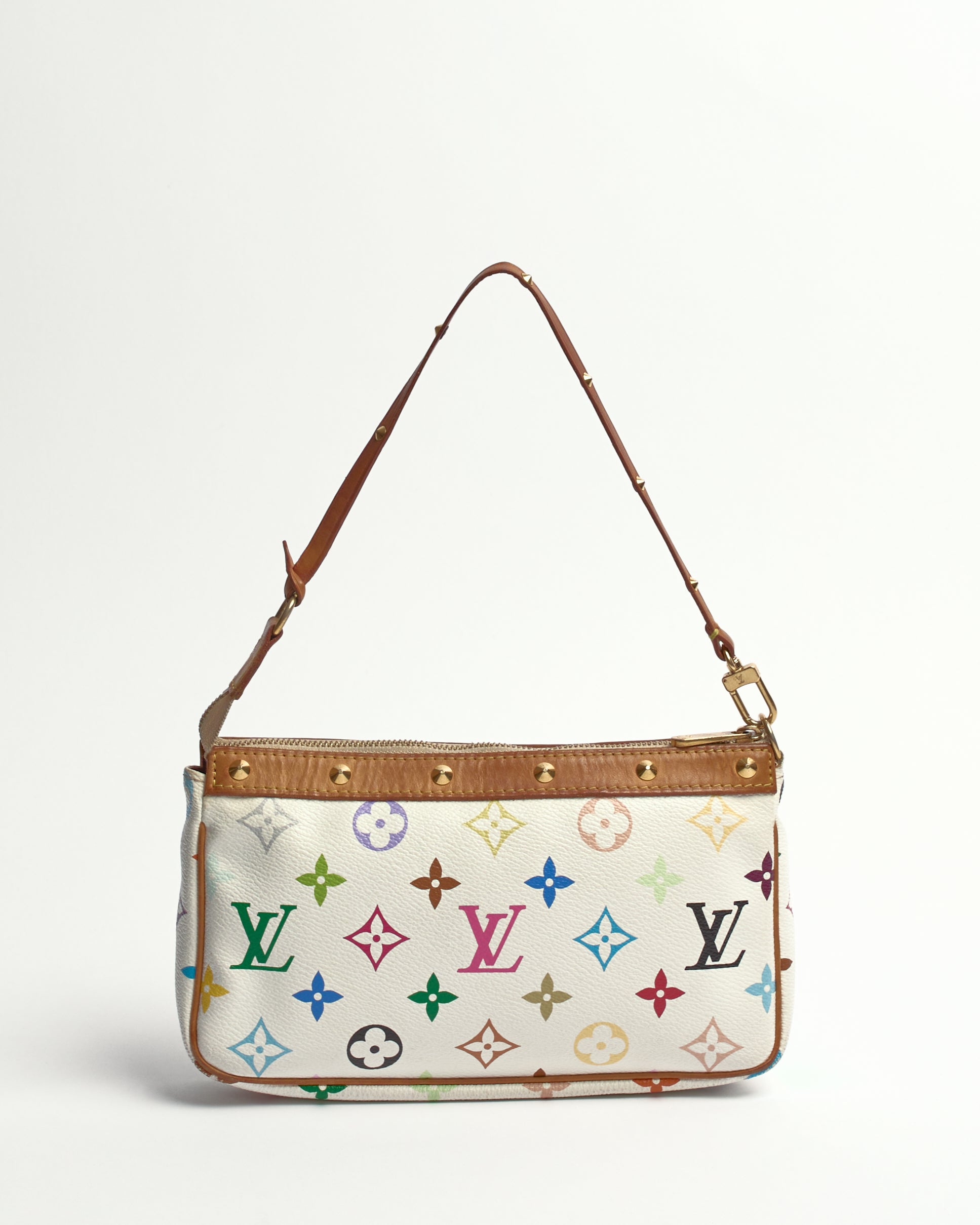 LOUIS VUITTON X TAKASHI MURAKAMI 2004 POCHETTE ACCESSOIRE BAG