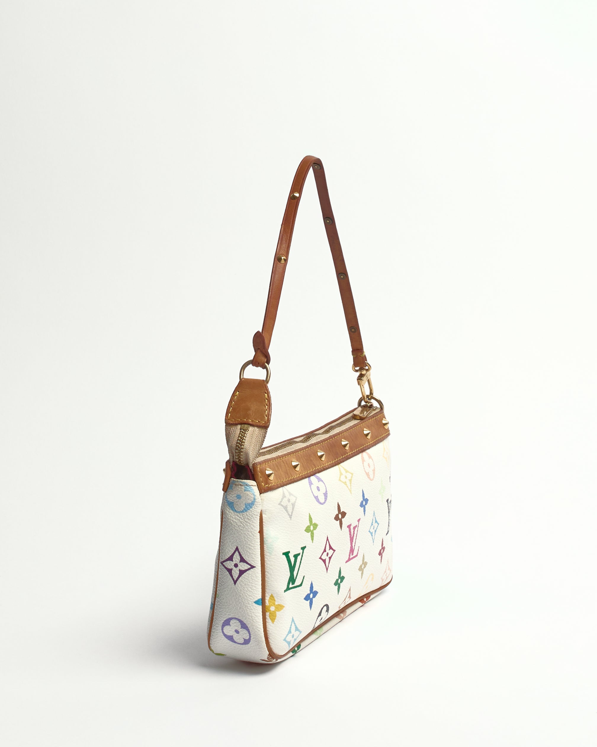 LOUIS VUITTON X TAKASHI MURAKAMI 2004 POCHETTE ACCESSOIRE BAG