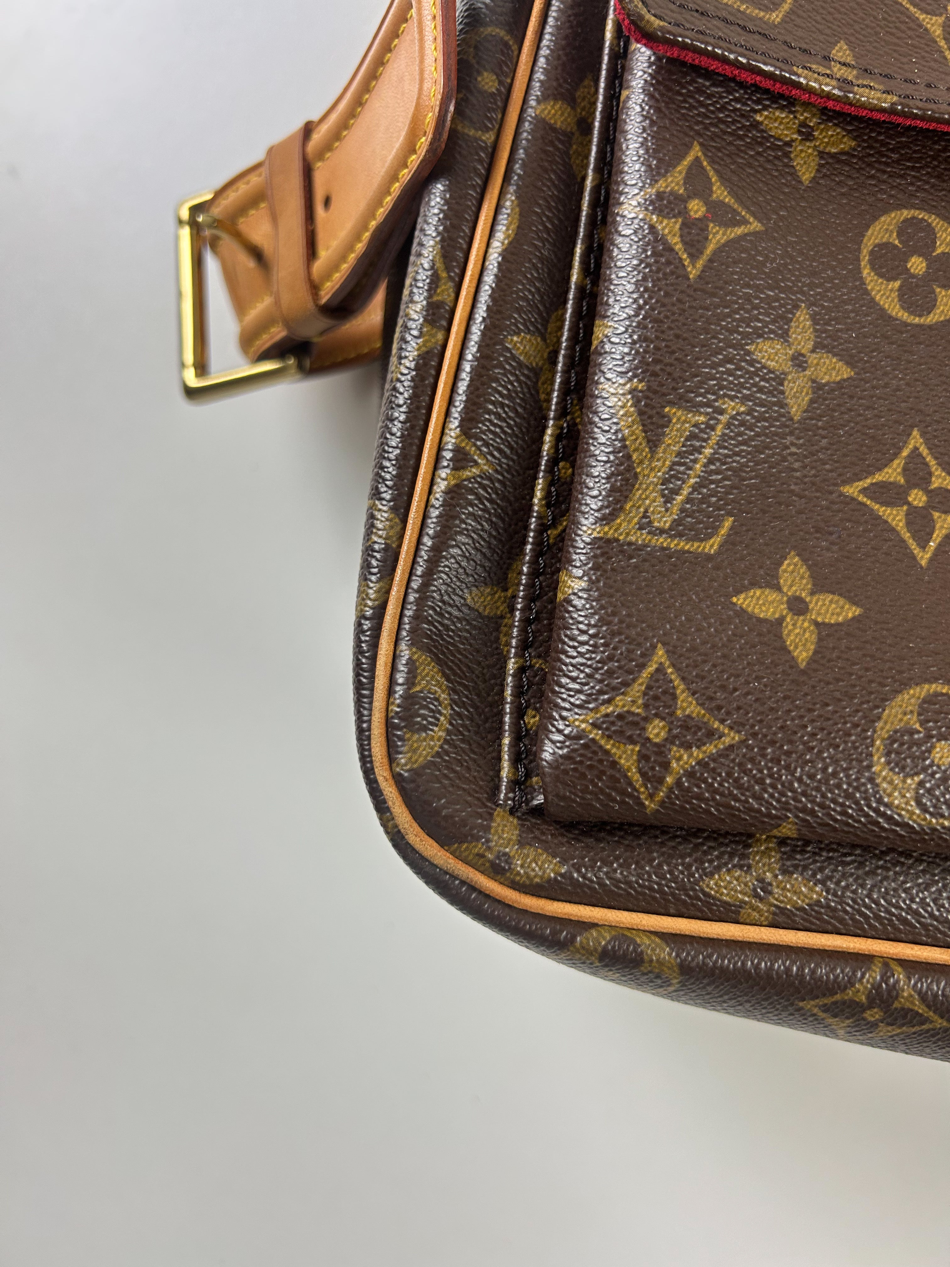 LOUIS VUITTON VIVA CITE GM BROWN MONOGRAM SHOULDER BAG