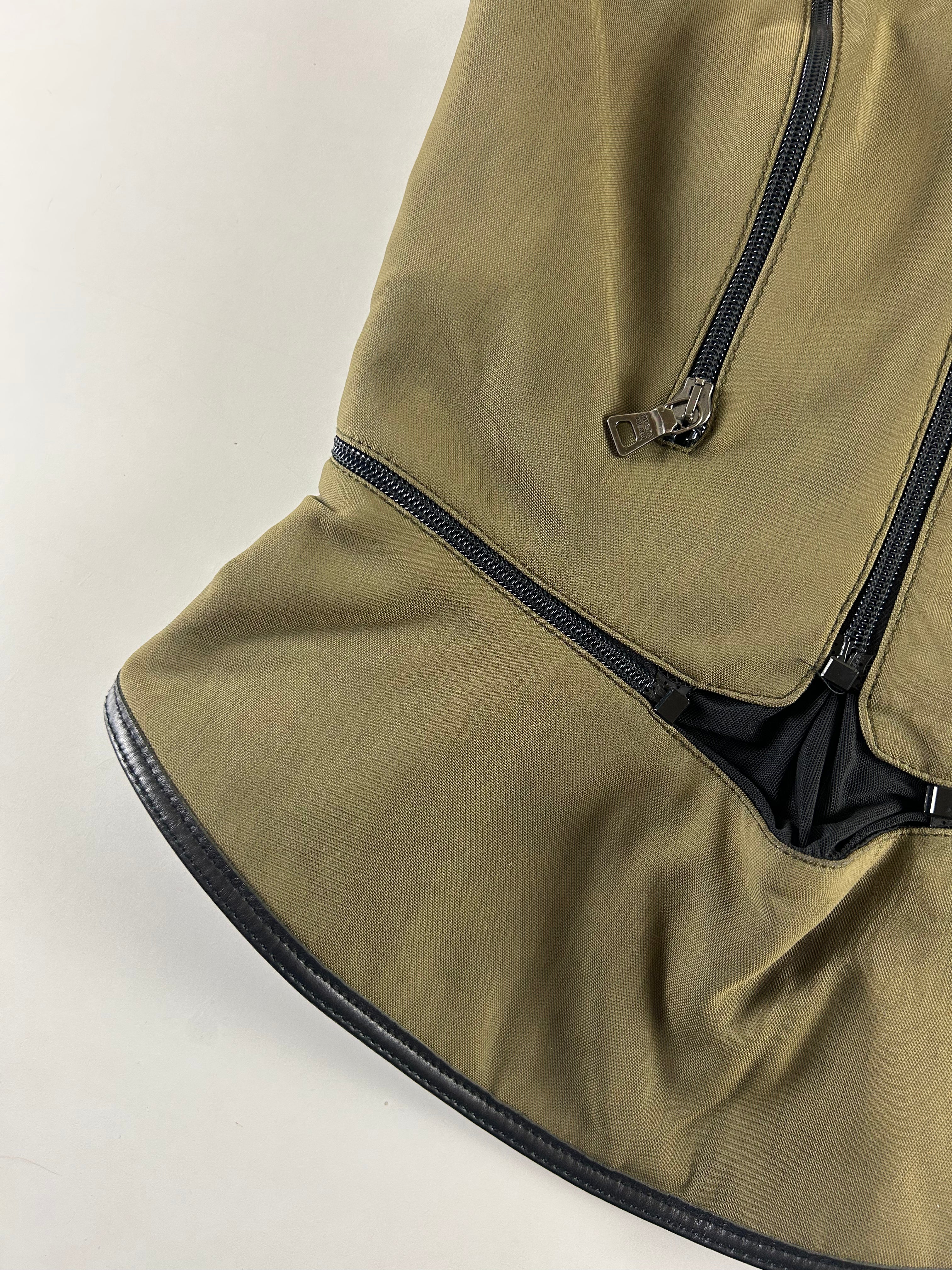 PRADA SPORT SS2000 CONVERTIBLE MESH AND NYLON VEST [S]