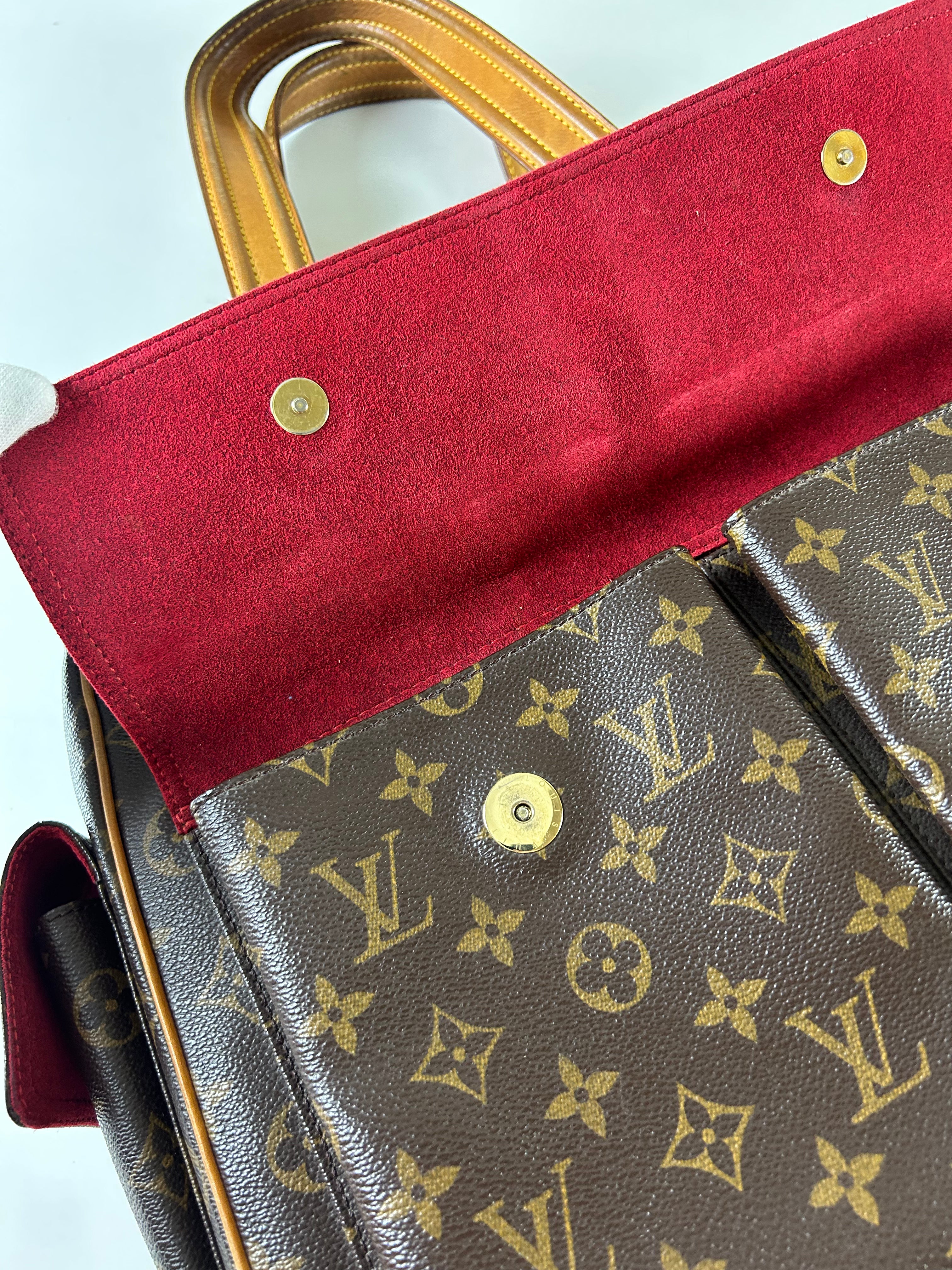 LOUIS VUITTON 2003 CITE GM MONOGRAM TOTE BAG