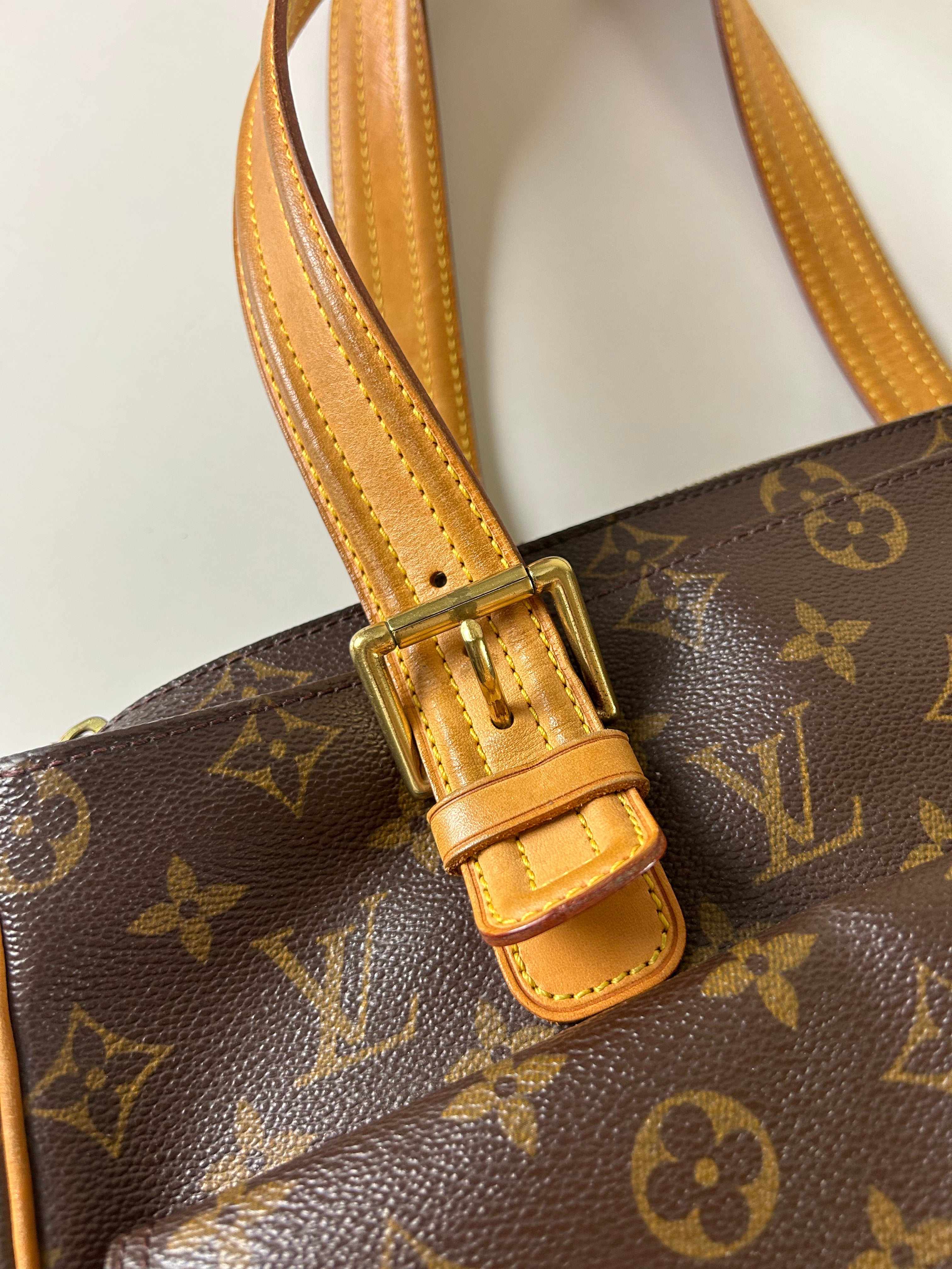 LOUIS VUITTON 2003 CITE GM MONOGRAM TOTE BAG