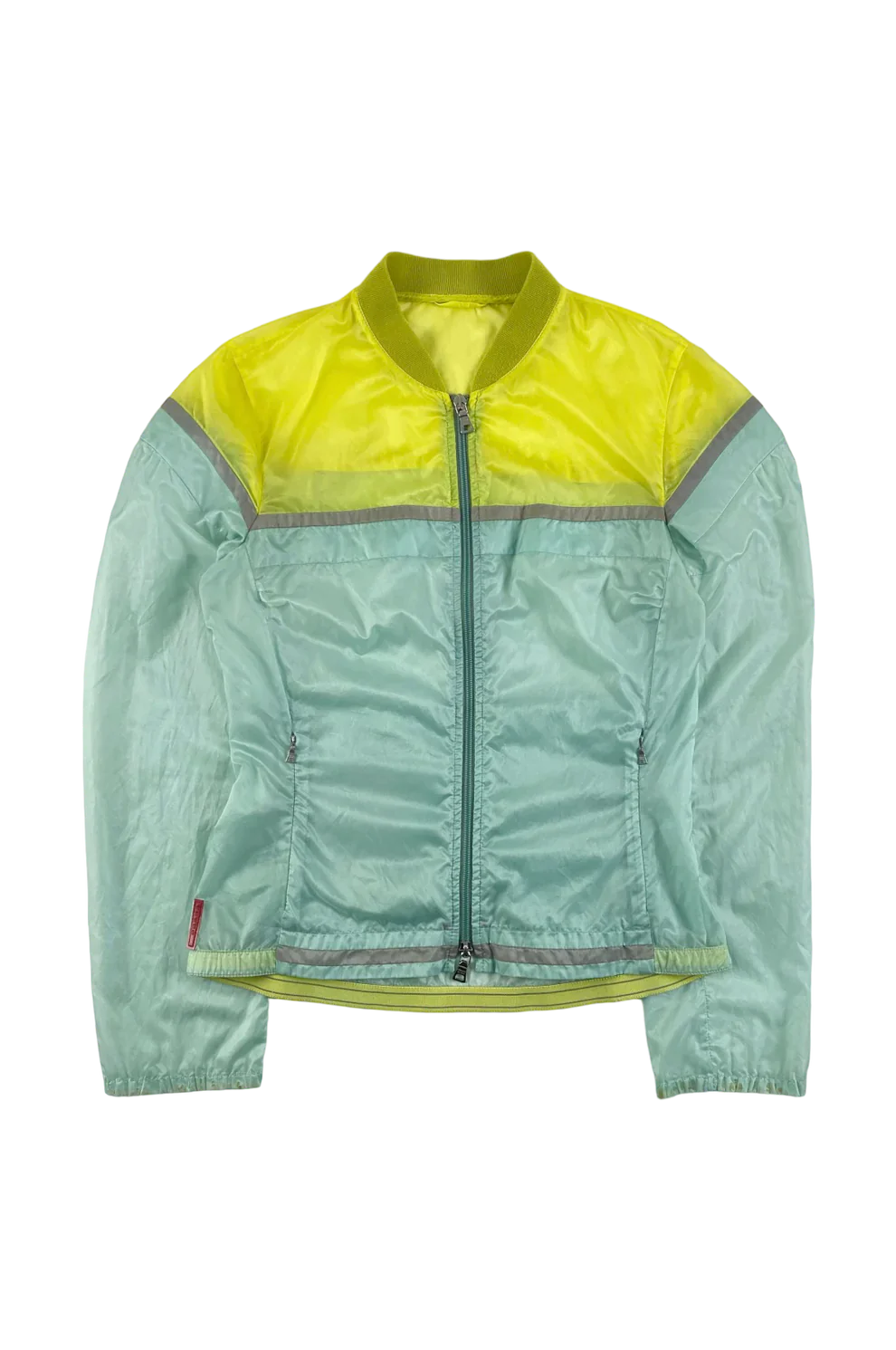 PRADA SPORT COLOUR BLOCK NYLON JACKET [S]