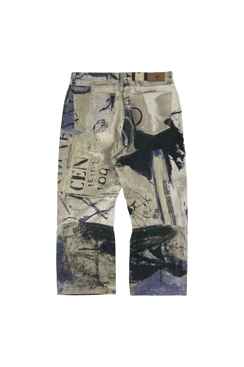 JUST CAVALLI NAPOLEON DENIM TROUSERS [M]